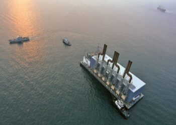 The country’s first floating power plants is expected to be installed in Vlora within these days