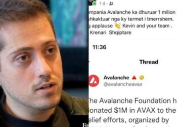 Ky është shqiptari nga Shkodra që dhuroi 1 milion dollarë për të prekurit nga tërmeti në Turqi