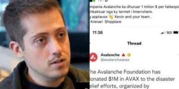 Ky është shqiptari nga Shkodra që dhuroi 1 milion dollarë për të prekurit nga tërmeti në Turqi