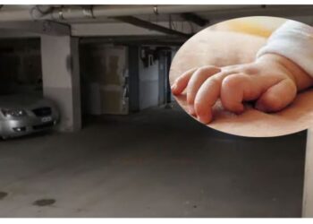 U gjet në garazh, foshnja e braktisur në Tiranë në gjendje të rëndë, Kamerat filmuan personin që e braktisi..