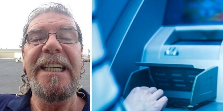 Shkon të tërheqë para në bankomat, papritmas prek diçka me dorën e tij dhe aty ndodh e papritura