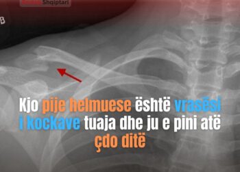 Kjo pije helmuese është vrasësi i kockave tuaja dhe ju e pini atë çdo ditë