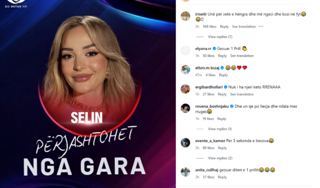 “Më ngeci kosi në…”/ Tronditen ndjekësit nga postimi i papritur në “Instagram”