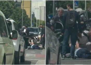 Aksident në Tiranë, makina përplas biçikletën në rrugën “Bardhyl”