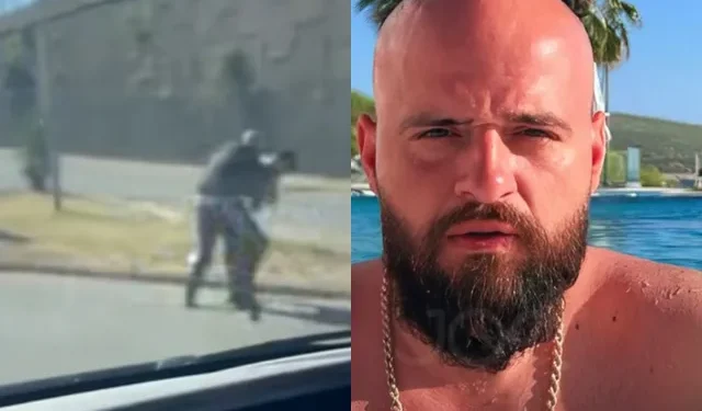 Momenti kur polici i Rrugorës sulmohet me thikë në fyt nga Dorian Kasa (VIDEO)