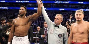 Kristian Prenga e rrëzoi në tokë Anthony Joshuan, por humbi sfidën.. (NDESHJA E PLOTE)