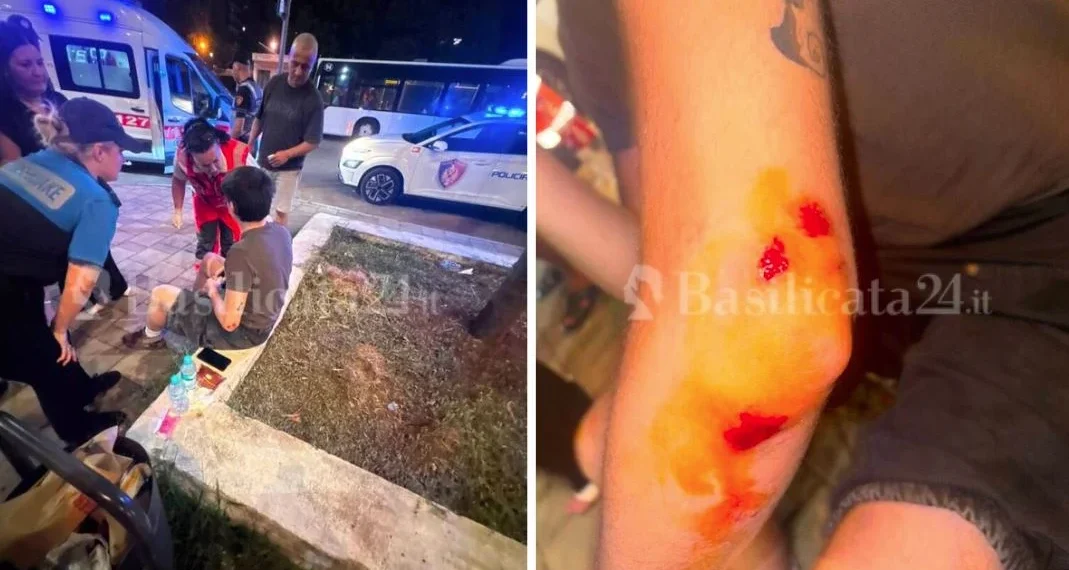“Na rrahën në mes të sheshit”, turistët italianë denoncojnë të rinjtë në Tiranë, dhe publikojnë fotot: As policia nuk ndërhyri..