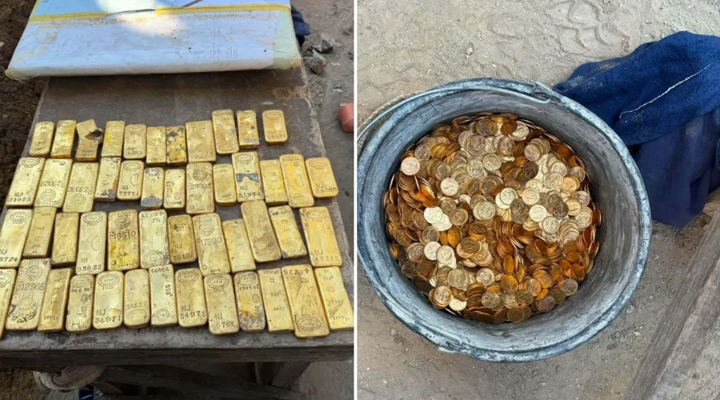 Punëtorët zbulojnë një thesar të fshehur në bodrumin e një shtëpie me vlerë miliona euro. Kujt i takon sipas ligjit?