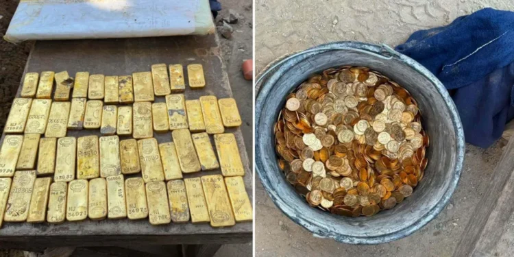 Punëtorët zbulojnë një thesar të fshehur në bodrumin e një shtëpie me vlerë miliona euro. Kujt i takon sipas ligjit?
