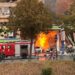 Detaje nga shpërthimi i karburantit në Tiranë. Shembet godina njëkatëshe, 3 të plagosur