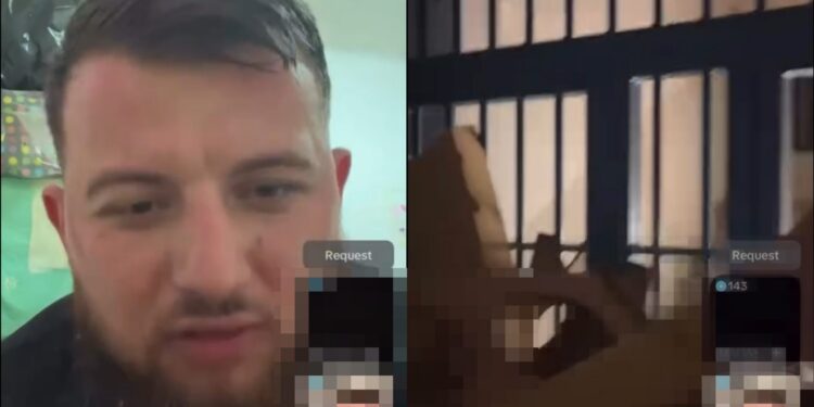 Trazira në burgun e Pisës: Të dënuarit transmetojnë revoltën live në TikTok pasi zbuluan përgjues në qeli