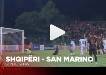Ndeshja Shqiperi – San Marino Live, ja ku mund ta ndiqni